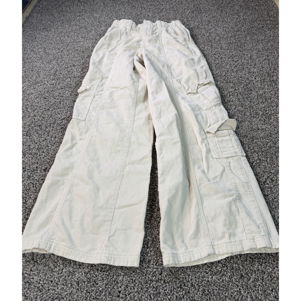 BDG Urban Outfitters Wide Leg Cargo Pants Women's Size XS White Baggy